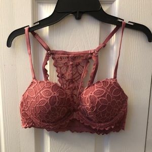 Lacy Pink Bra 34B